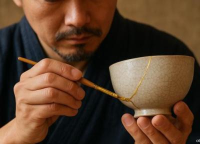 کینتسوگی؛ هنر ژاپنی ترمیم با طلا و بازتعریف زیبایی در دنیای معاصر کینتسوگی؛ هنر ژاپنی ترمیم با طلا و بازتعریف زیبایی در دنیای معاصر